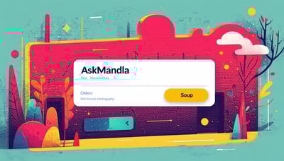 Newsletter signup illustration for AskMandla
